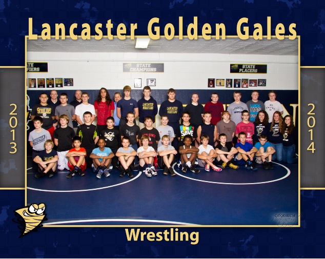 Lancaster High School, Golden Gales Wrestling, Lancaster, Ohio 43130