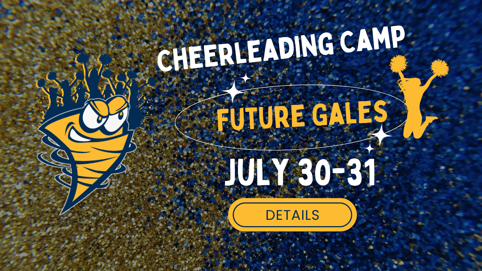 Cheerleading camp ad